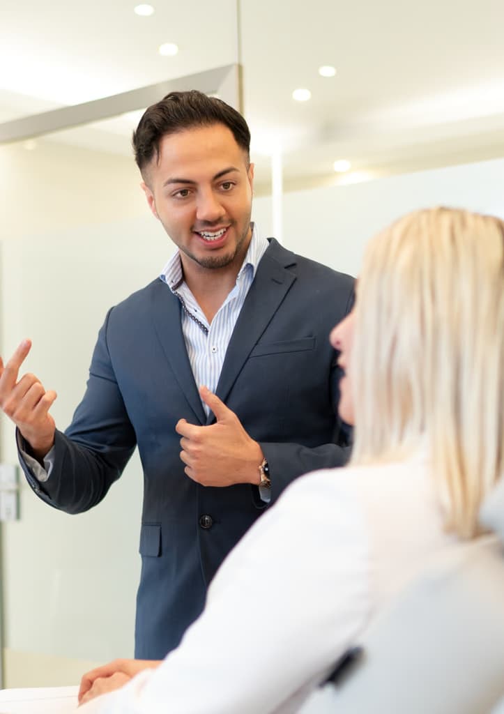 Beratung zur Behandlung von Bunny Lines bei A&F Doctors